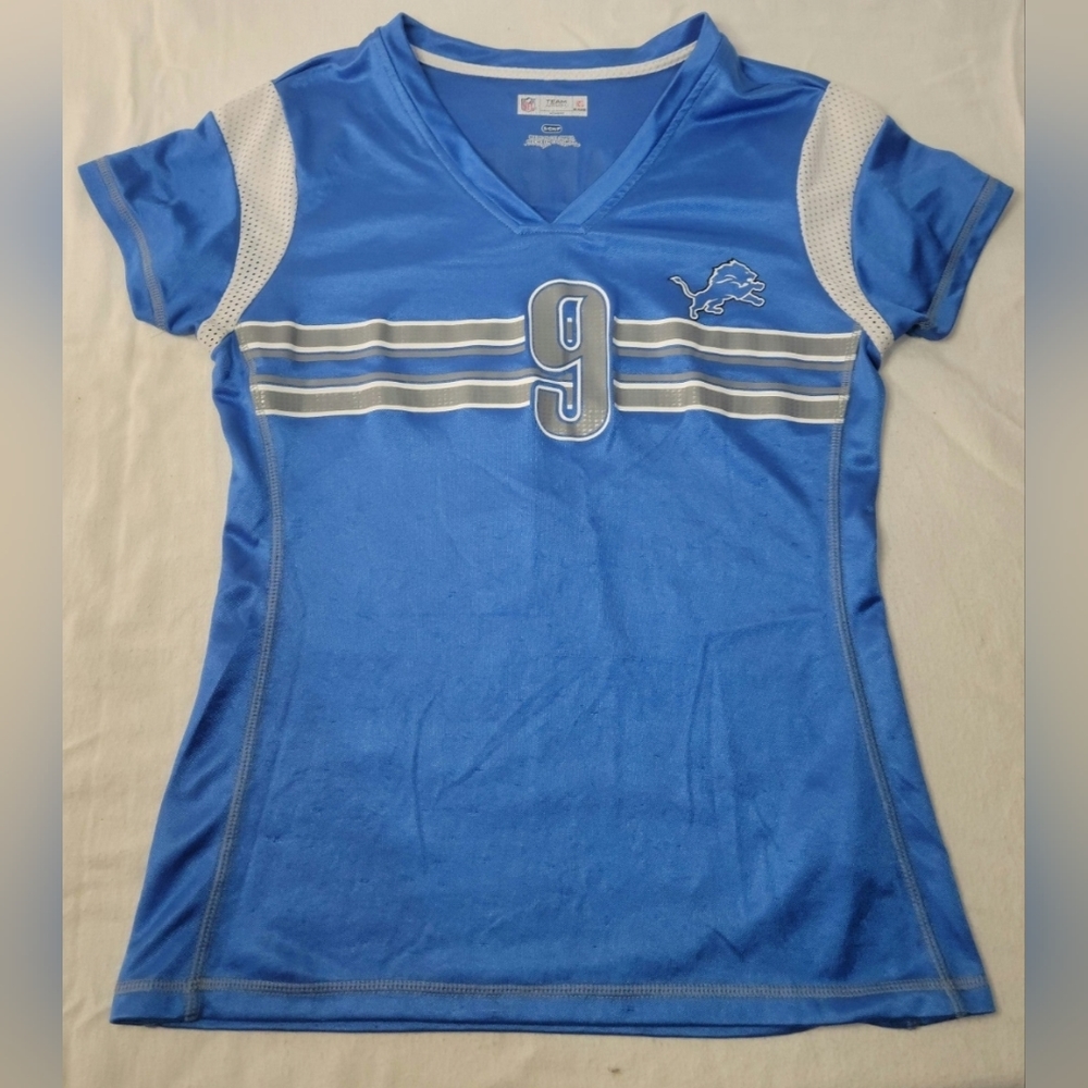 Womens Detroit Lions Stafford Jersey Size Small